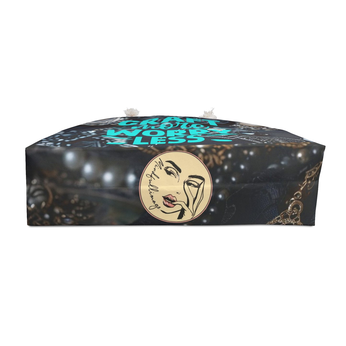 Lysandra "Craft more worry less" Craft bag