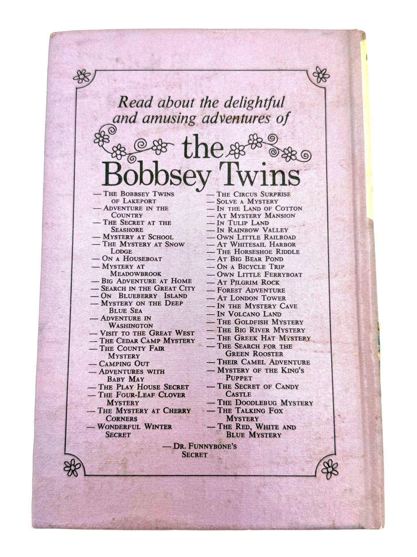 The Bobbsey Twins: on a houseboat. By Laura Lee Hope