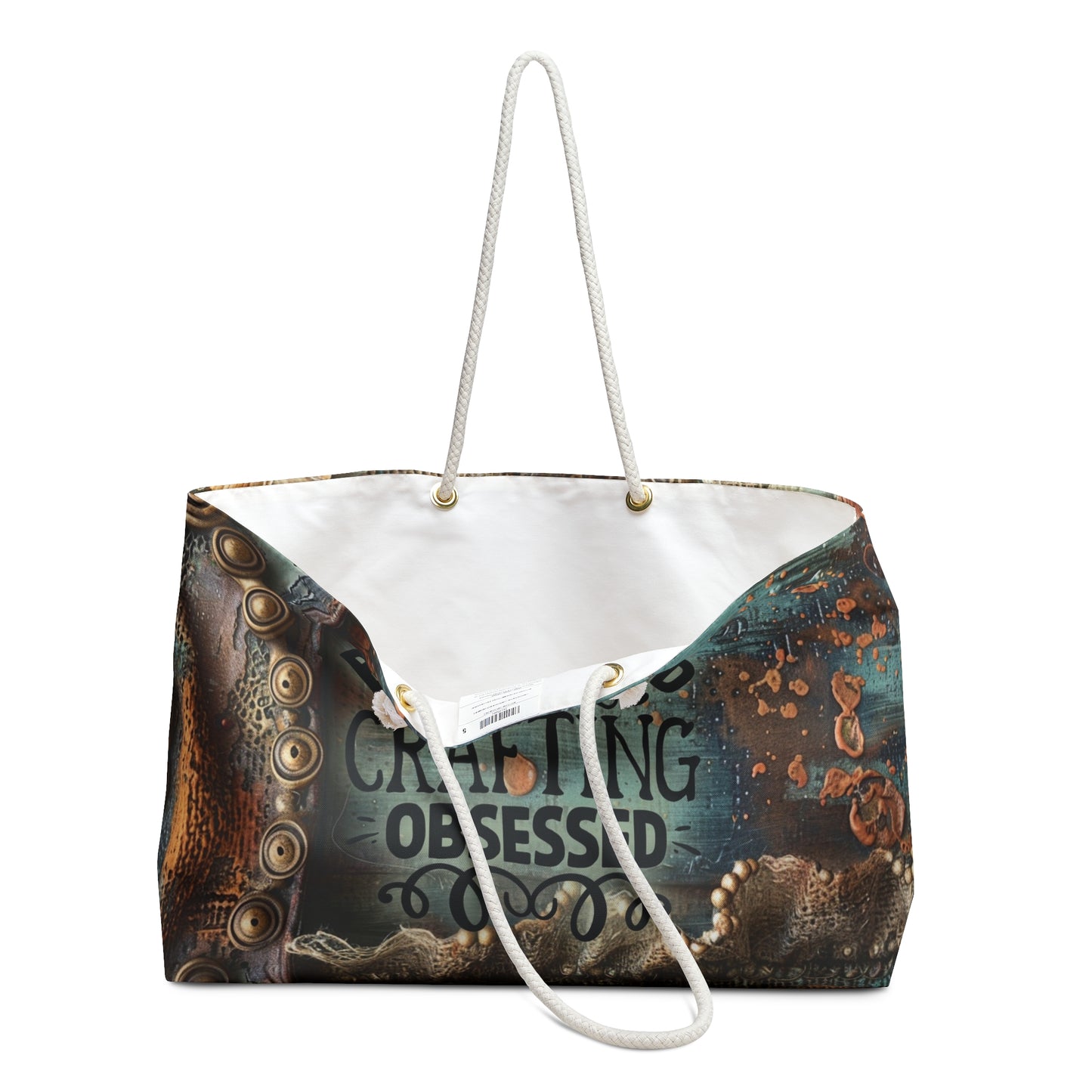 Blessed and crafting obsessed craft Bag