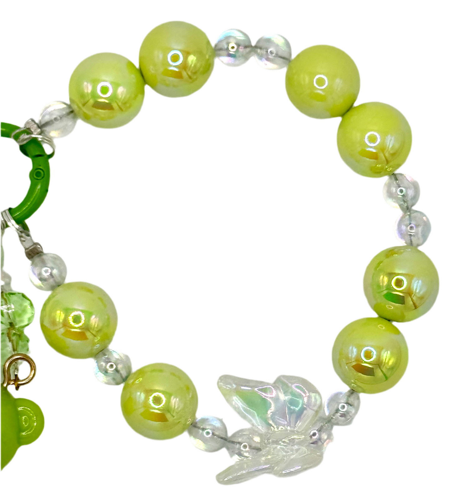 Cute frog charmed phone chain