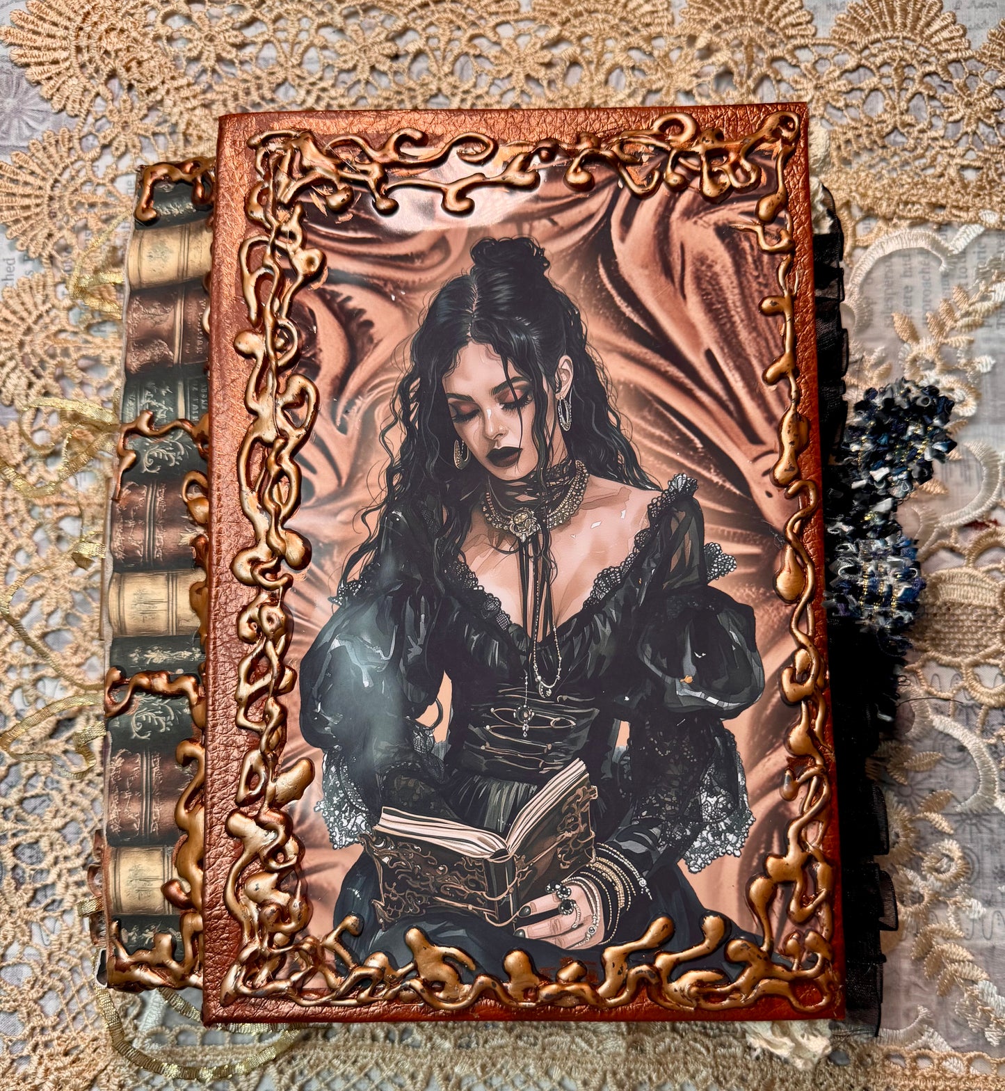 Shayla- a bookshelf spine junk journal