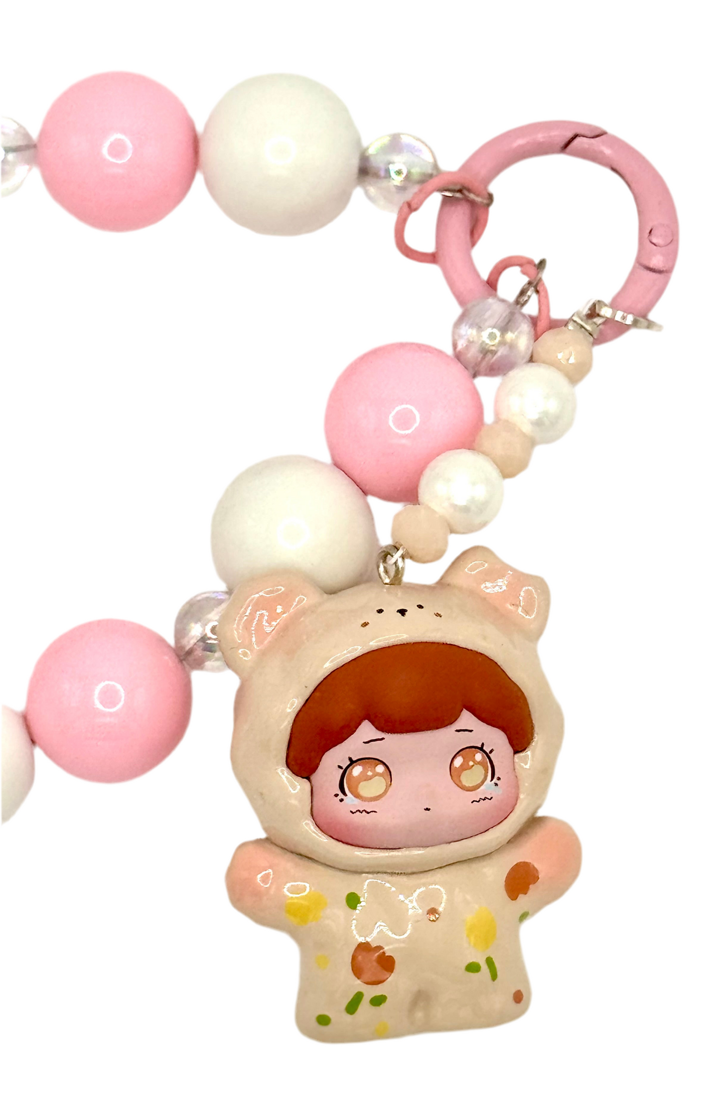 Cute animal costume phone clip