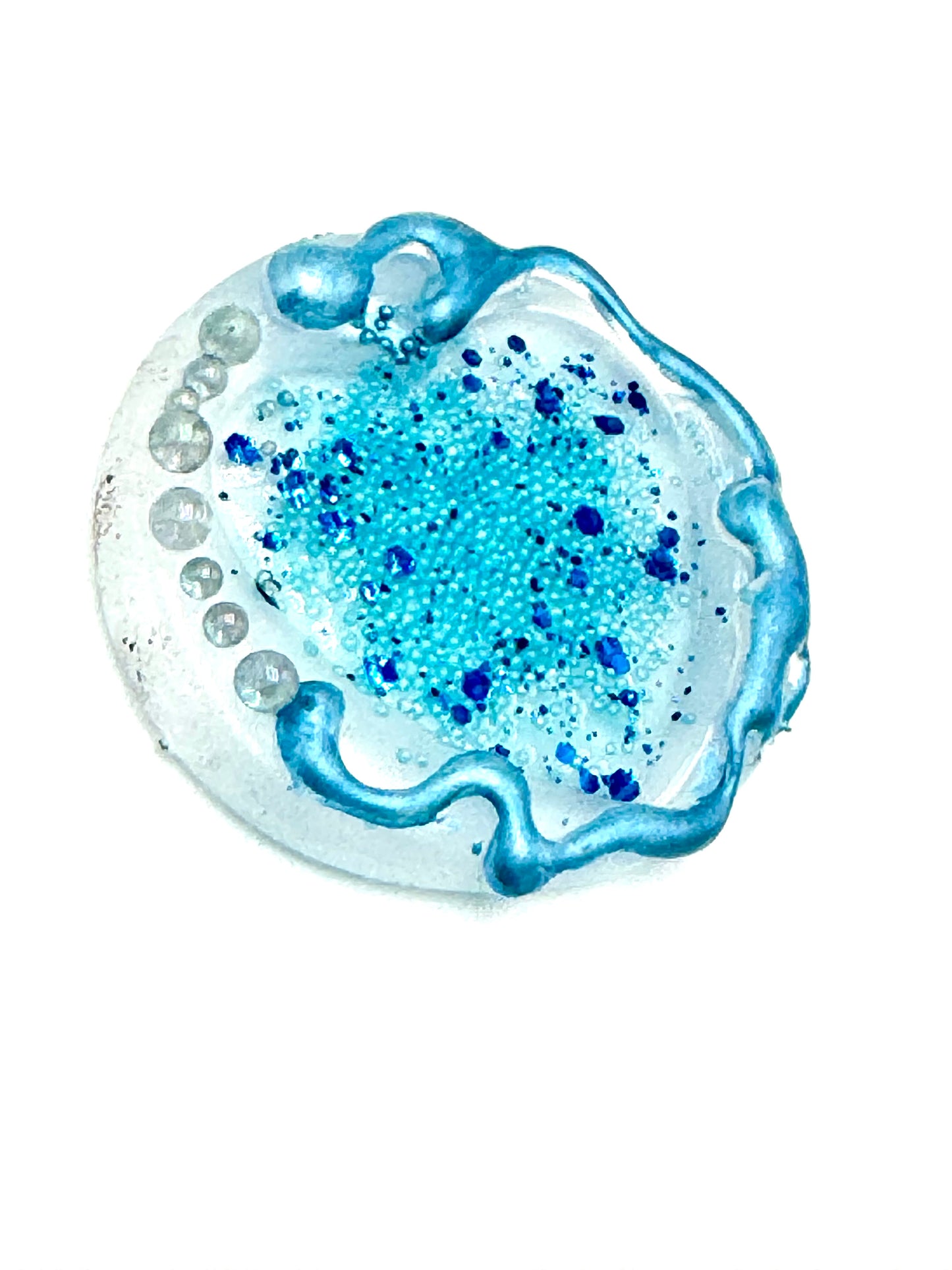 Blue hot glue seal set of 6.