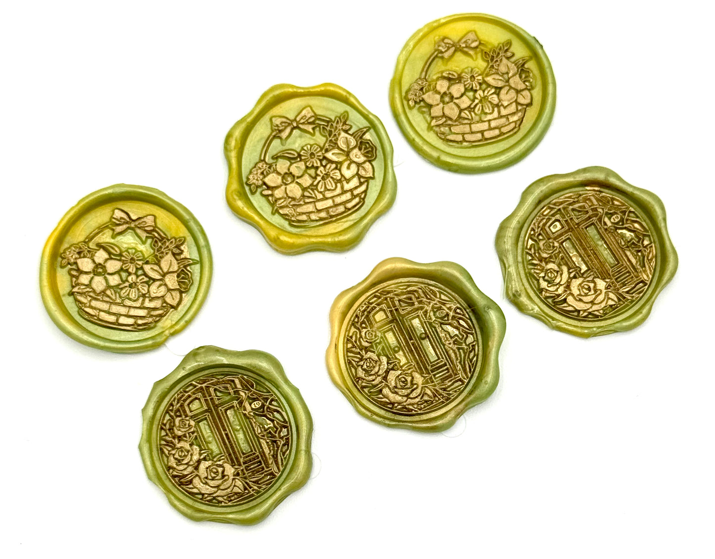Basket and door 6 pcs wax seal set
