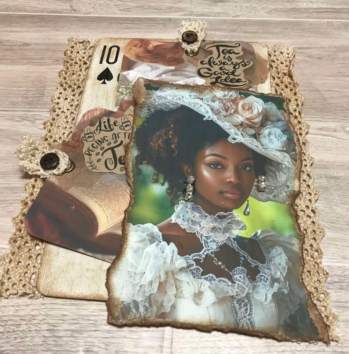 Victorian Tea Party Junk Journaling kit