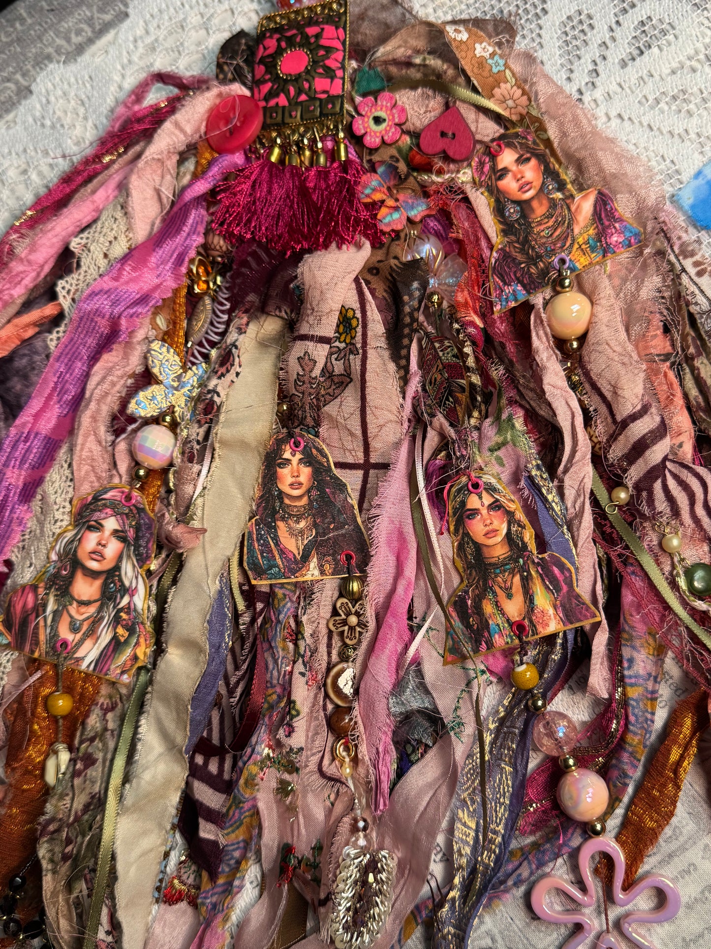 Custom Made “Charmed Tassel”