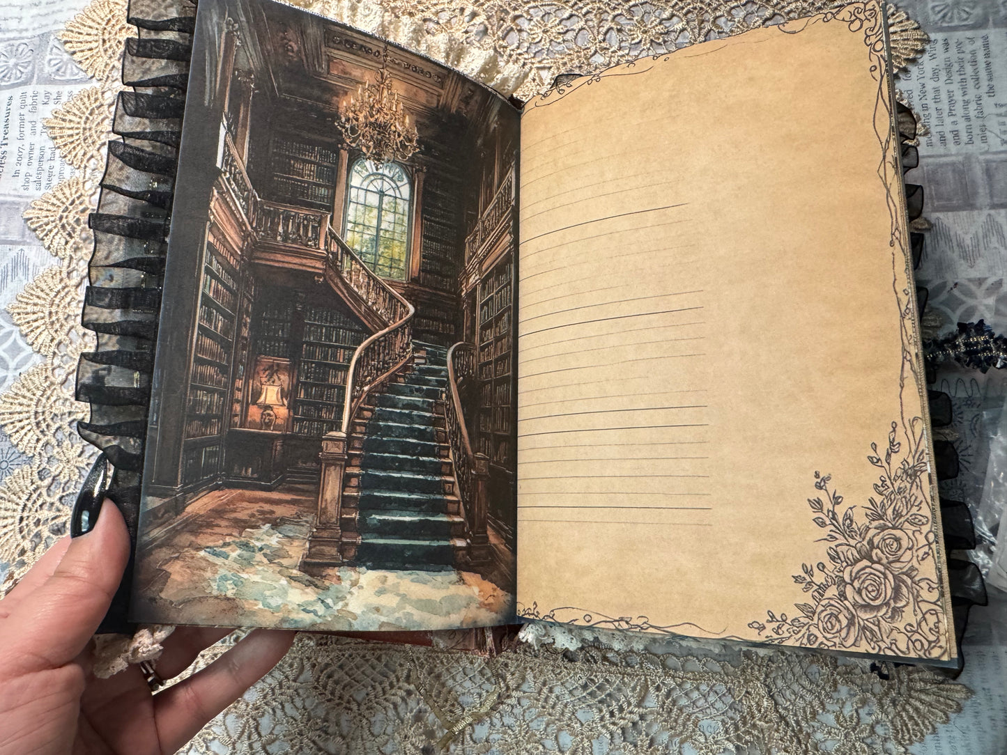 Shayla- a bookshelf spine junk journal