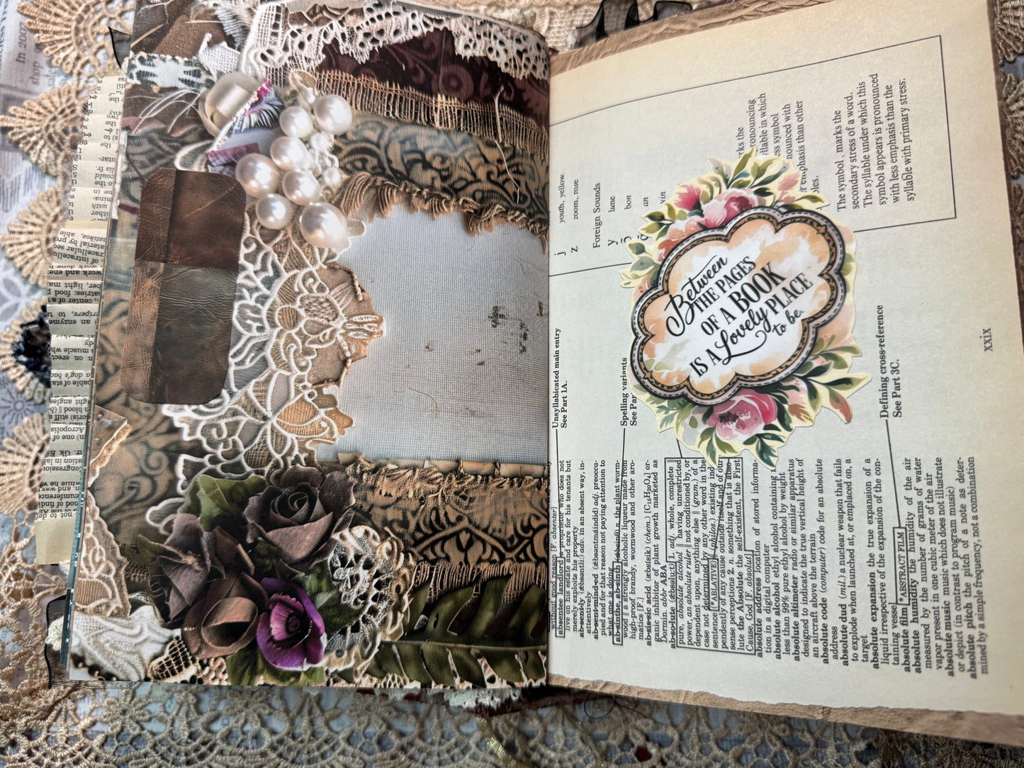 Shayla- a bookshelf spine junk journal