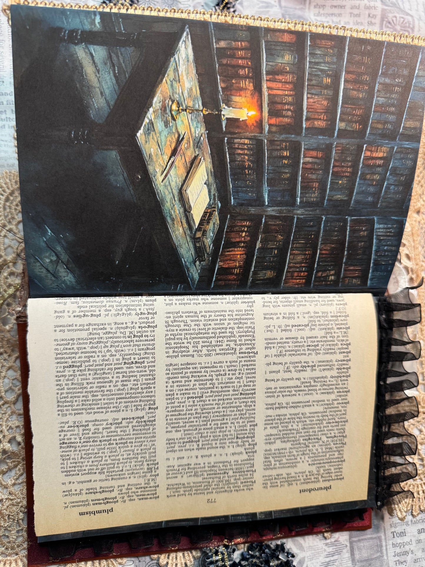 Shayla- a bookshelf spine junk journal