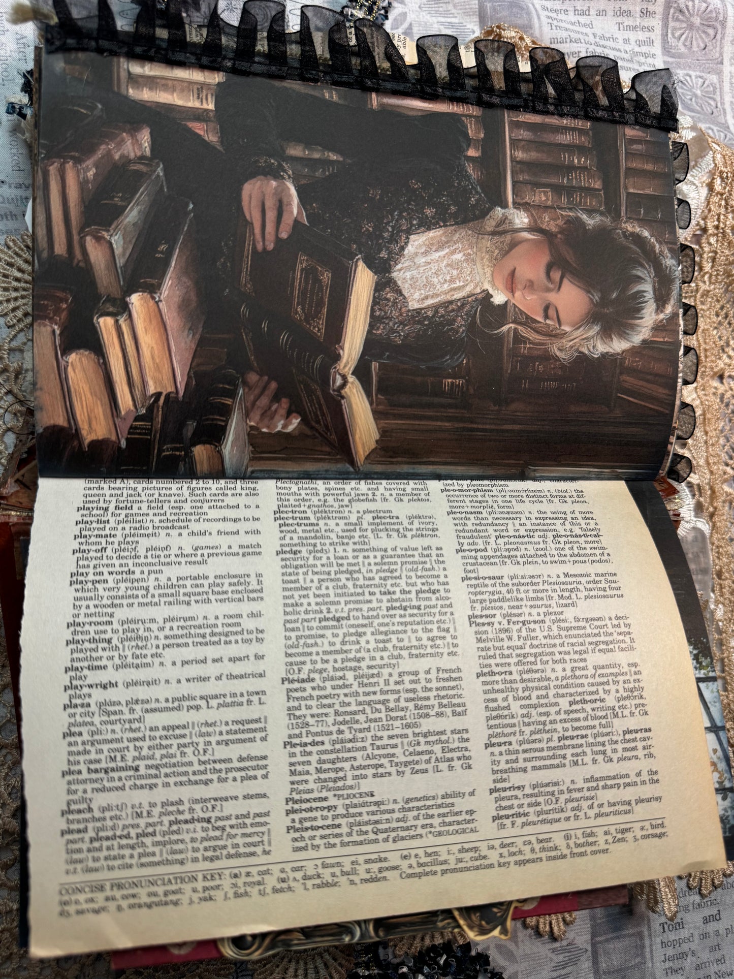Shayla- a bookshelf spine junk journal