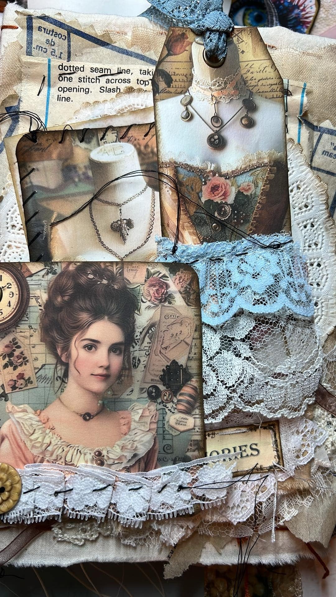 The sewing room Junk Journaling kit