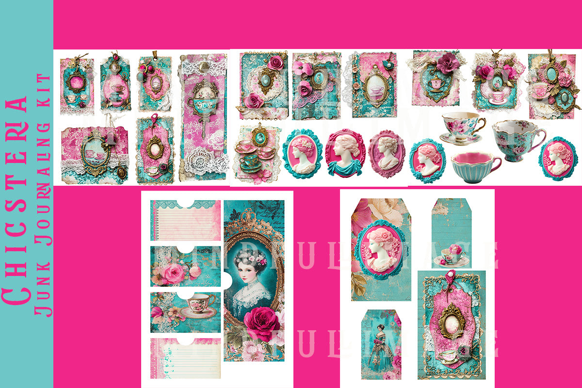Chicsteria Junk Journaling kit