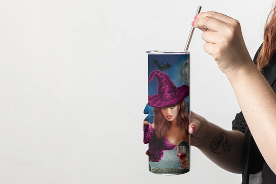 Sexy Witch 20 oz tumbler