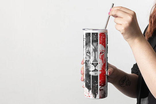 Strong and pure of heart 20 oz tumbler