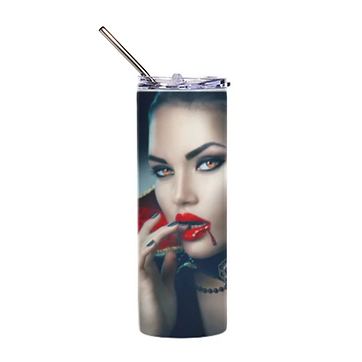 Vampire female Dracula 20 oz tumbler