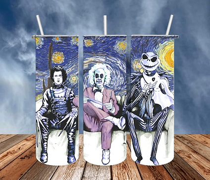 Halloween themed 20 oz tumbler