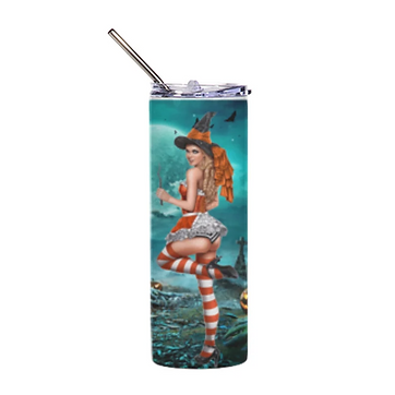 Sexy witch Halloween 20 oz tumbler
