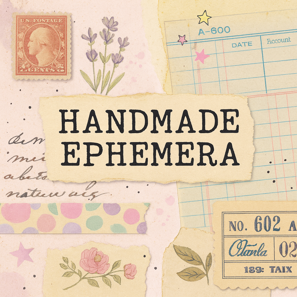 Handmade ephemera