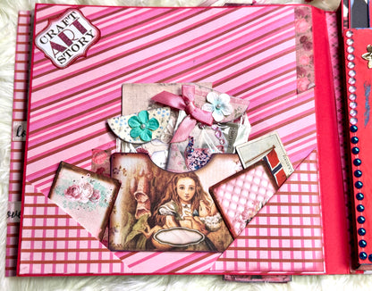 Alice Lap book tassel & bag set!