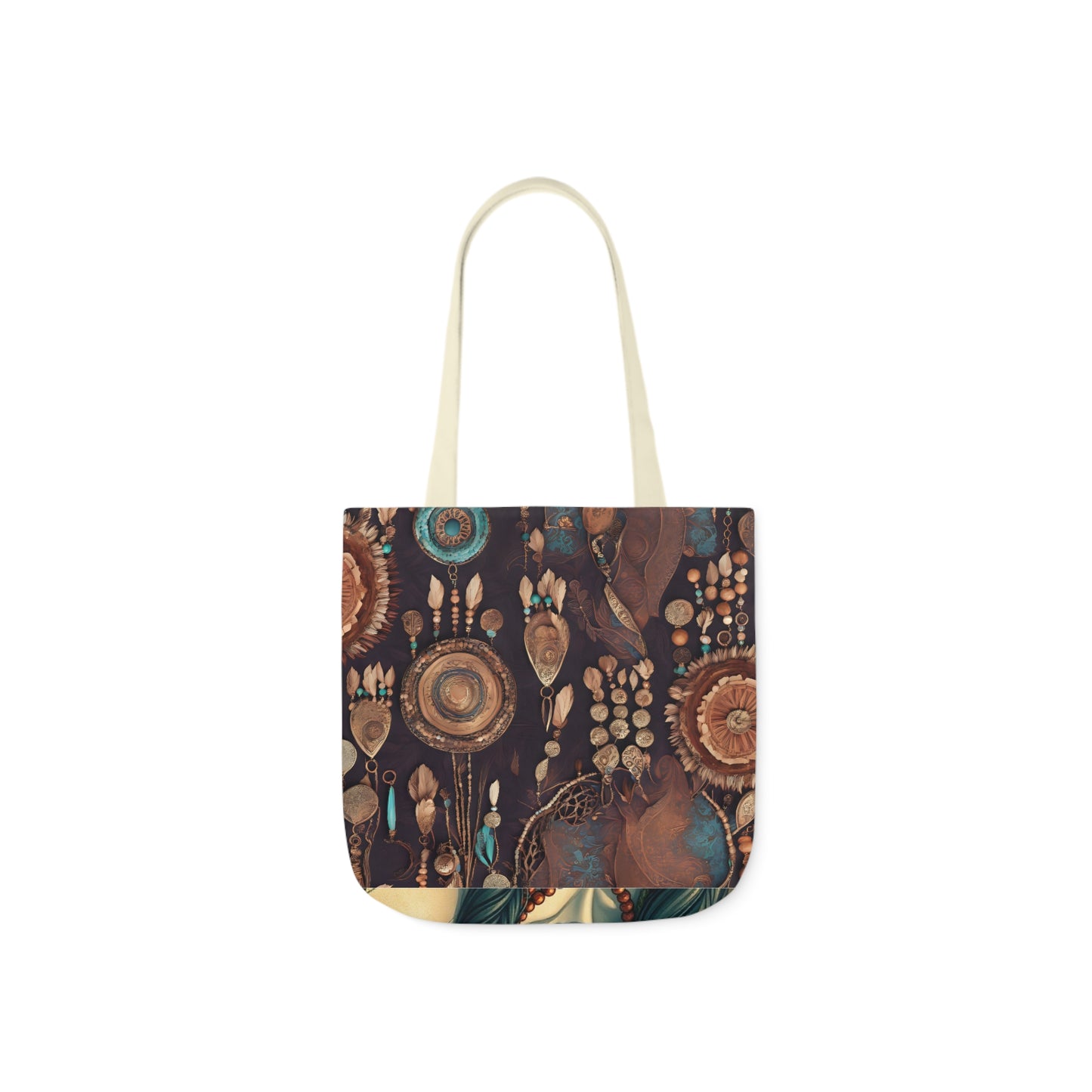 "Boho Muse" Canvas Tote Bag