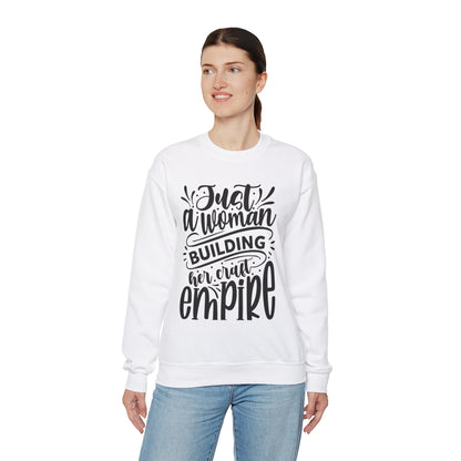 "Just a woman building her Craft empire" sweatshirt