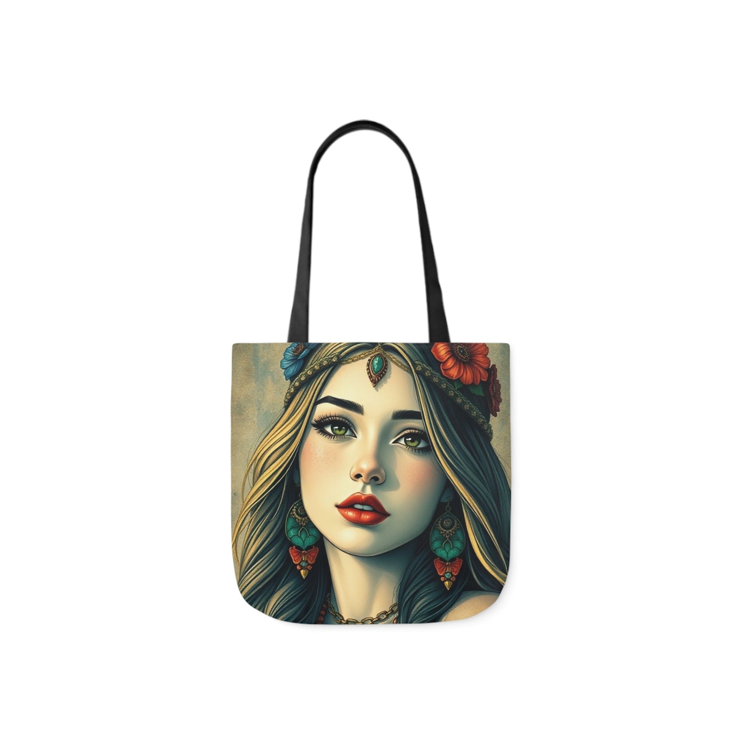 "Boho Muse" Canvas Tote Bag