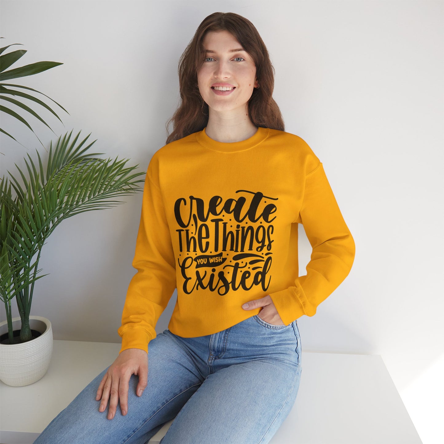 Create The things you wish existed Crewneck Sweatshirt