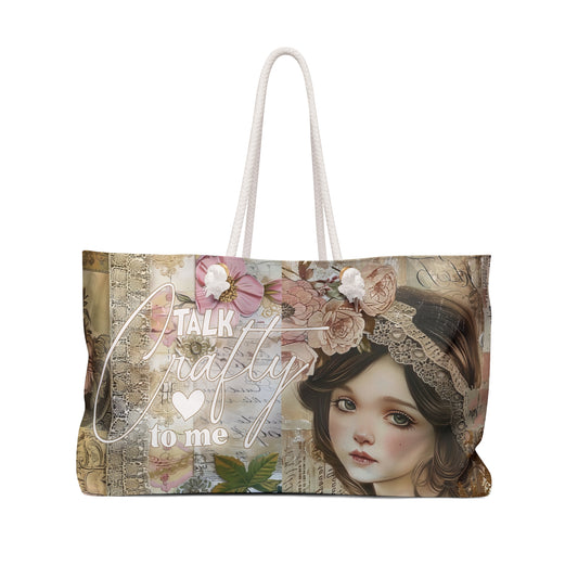 Rosalia "Talk Crafty to me" Craft bag