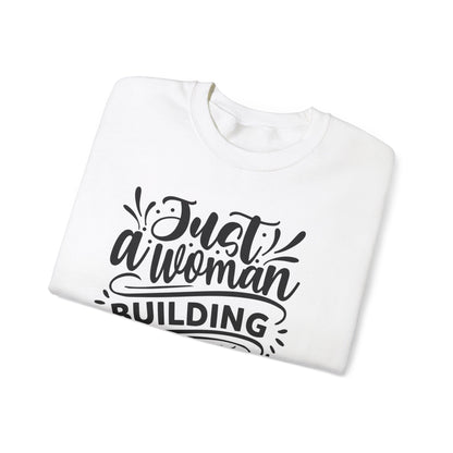 "Just a woman building her Craft empire" sweatshirt