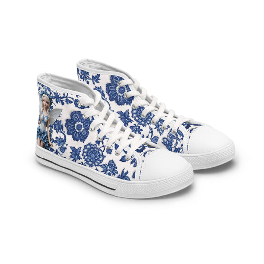 Porcelain Faerie Women's High Top Sneakers