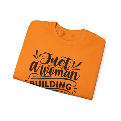 "Just a woman building her Craft empire" sweatshirt