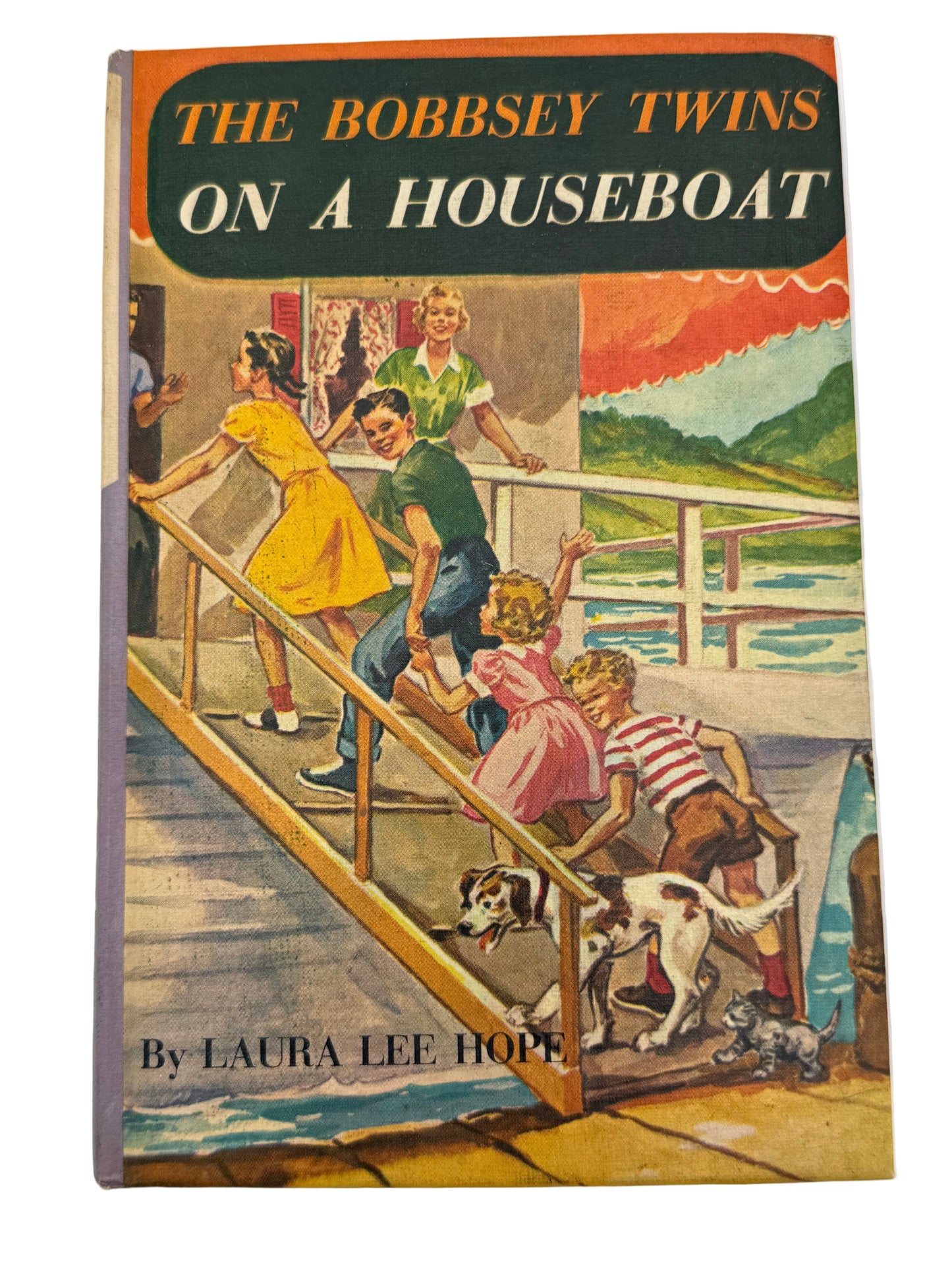 The Bobbsey Twins: on a houseboat. By Laura Lee Hope