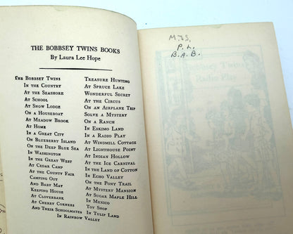 The Bobbsey Twins: In a Radio Play