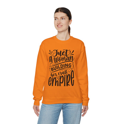 "Just a woman building her Craft empire" sweatshirt