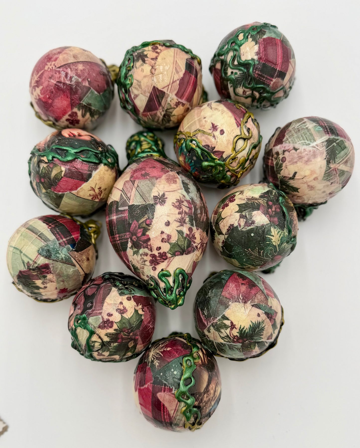 Jolly Pixies 🧚 Christmas Ornament 12 pcs set