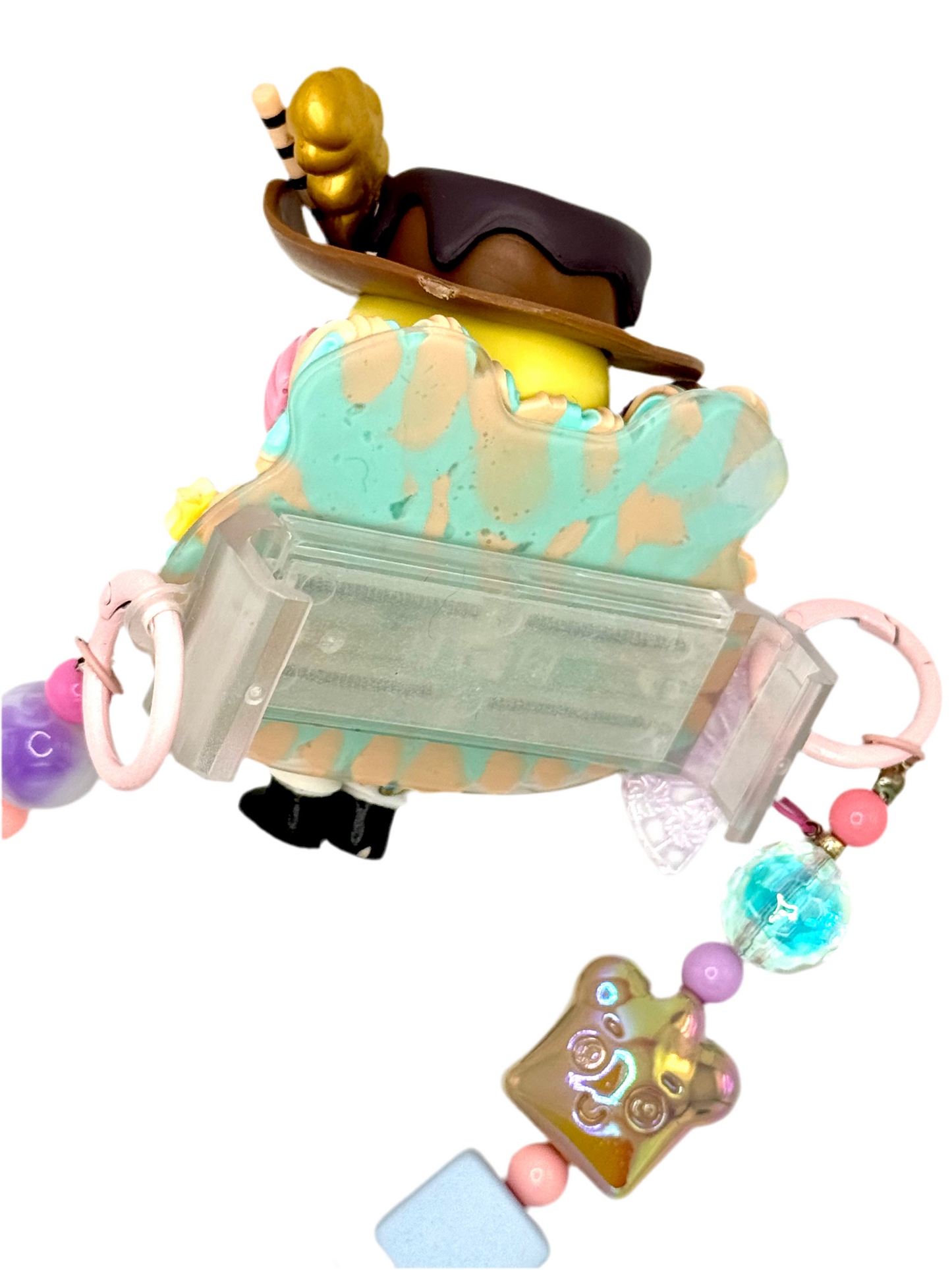 Chibi-Style fun phone clip & chain