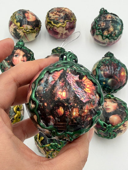 Jolly Pixies 🧚 Christmas Ornament 12 pcs set