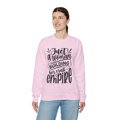 "Just a woman building her Craft empire" sweatshirt