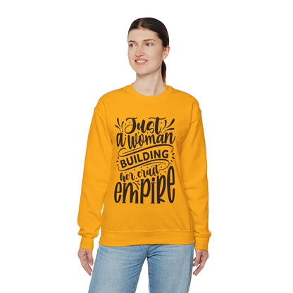 "Just a woman building her Craft empire" sweatshirt
