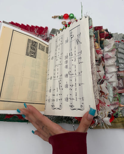 Santa Baby christmas Junk Journal