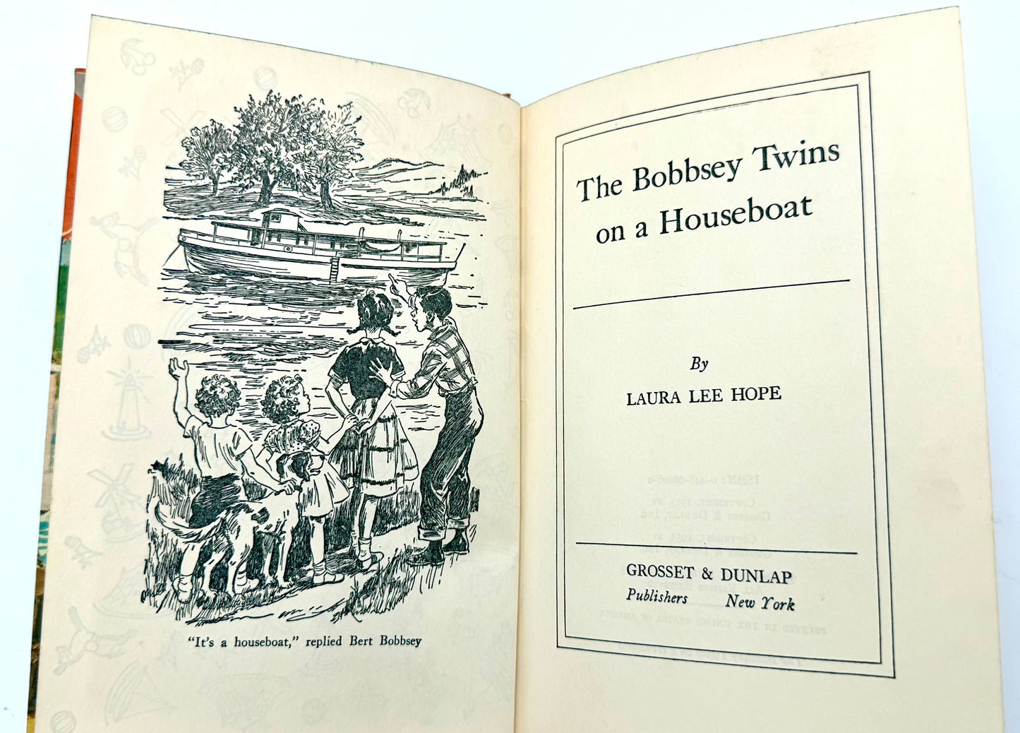 The Bobbsey Twins: on a houseboat. By Laura Lee Hope