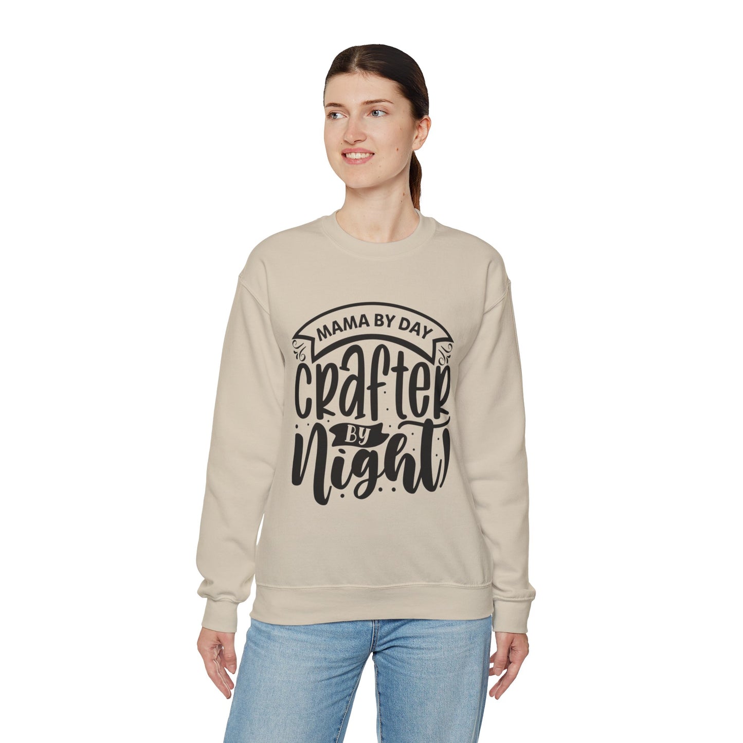 "Mama by day Crafter by night" Sweatshirt