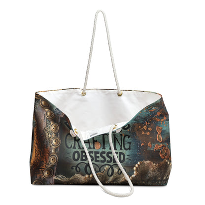 Blessed and crafting obsessed craft Bag