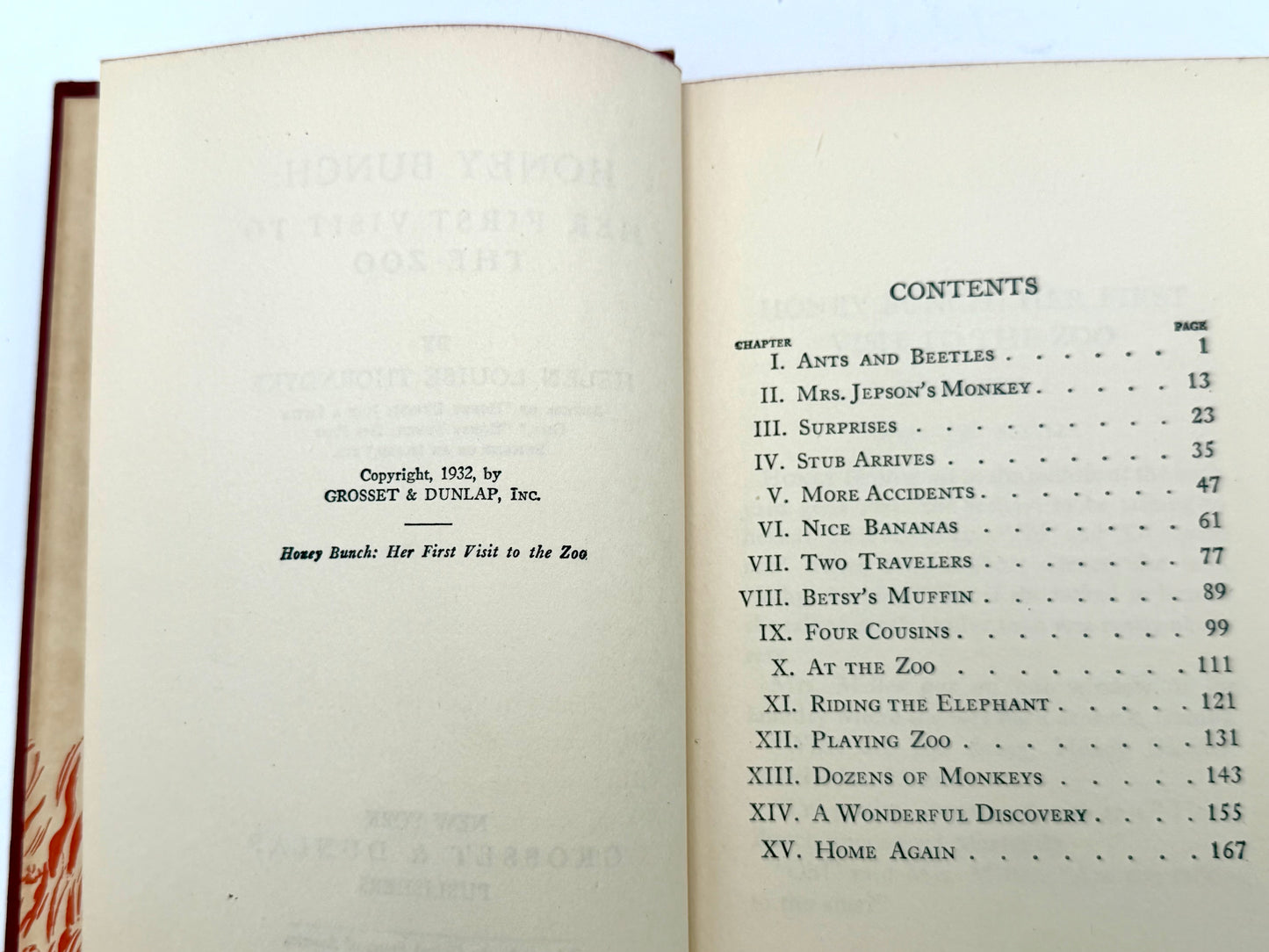 Honey Bunch: Her First visit to the zoo