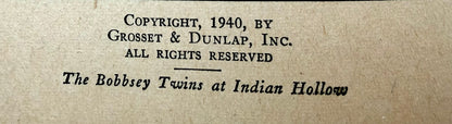 The Bobbsey Twins: At Indian Hallow