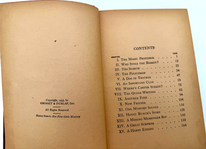 Honey Bunch: Her First Little Mystery