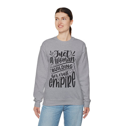 "Just a woman building her Craft empire" sweatshirt