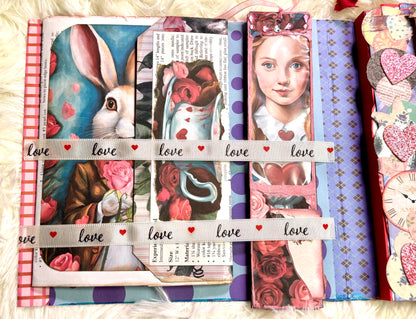 Alice Lap book tassel & bag set!
