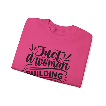 "Just a woman building her Craft empire" sweatshirt