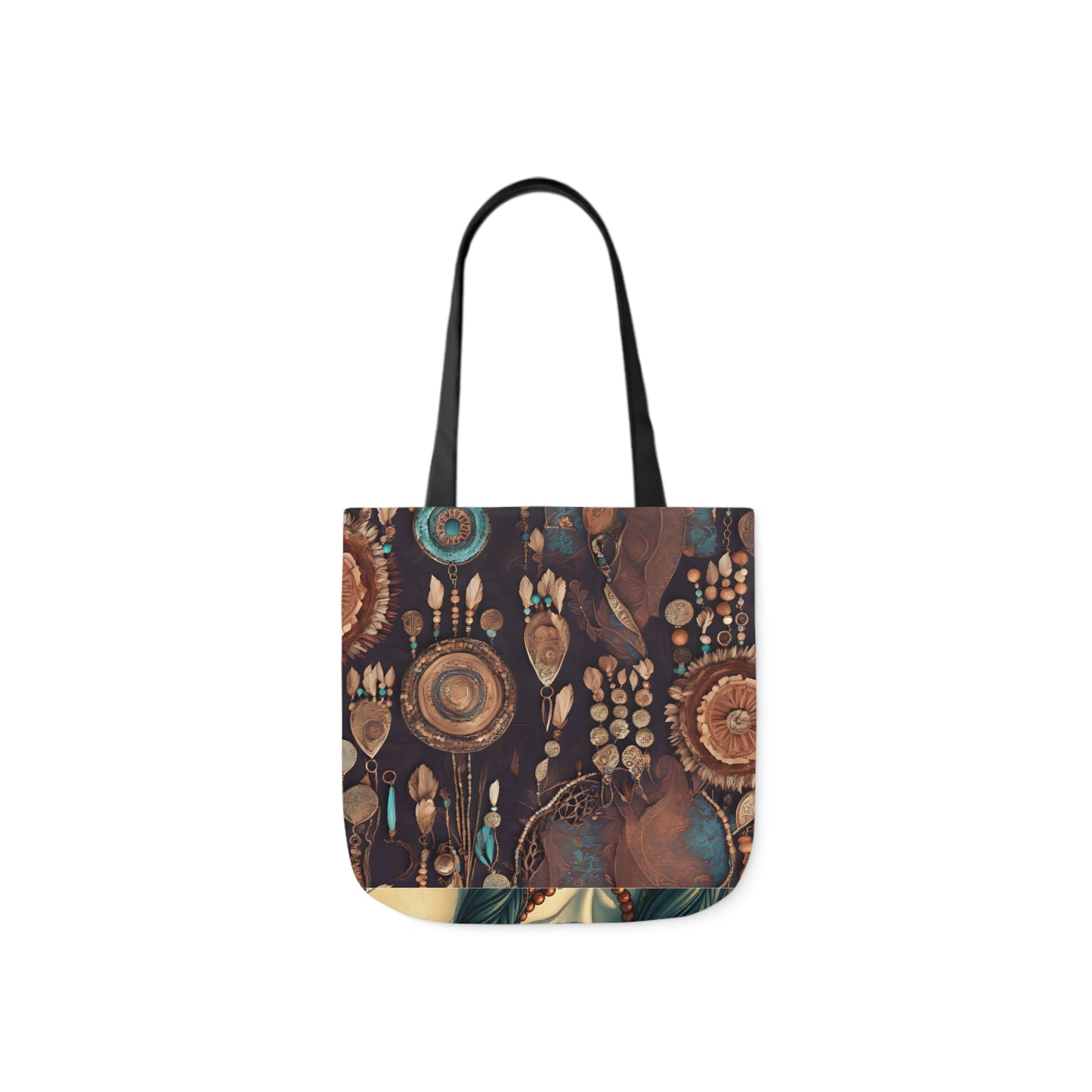 "Boho Muse" Canvas Tote Bag